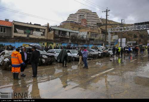 خُنج فارس بیشترین بارندگی تابستانی استان را در ۲۴ ساعت اخیر داشته است + فیلم