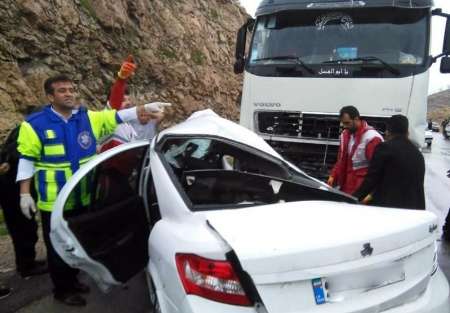 تصادف در مسير سربندان - حسين آباد سنندج يك كشته برجا گذاشت