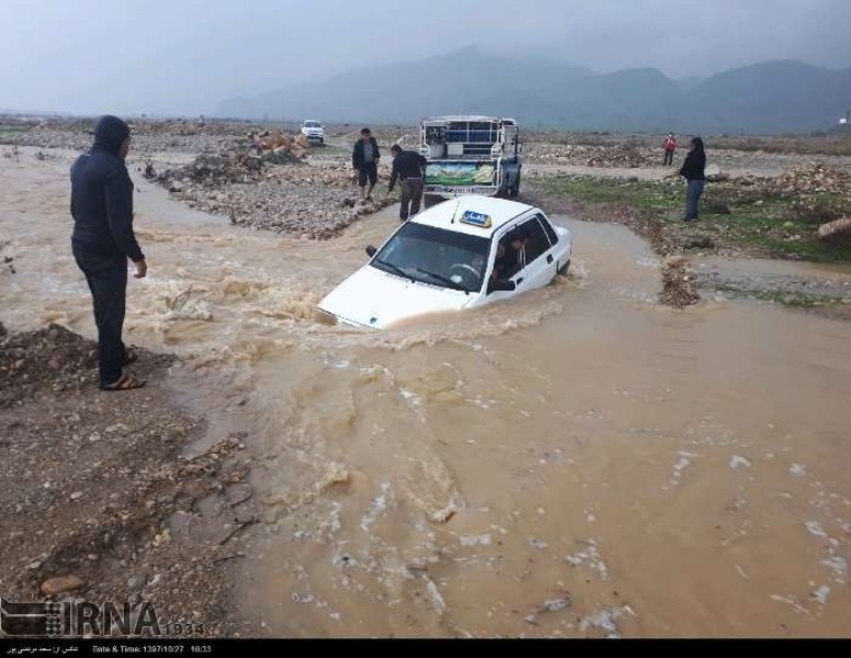 بارندگي كوهرنگ به بيش از 156 ميليمتر رسيد