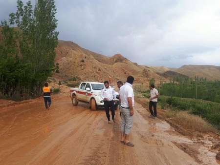 سیل راه 20 روستای خراسان شمالی را بست