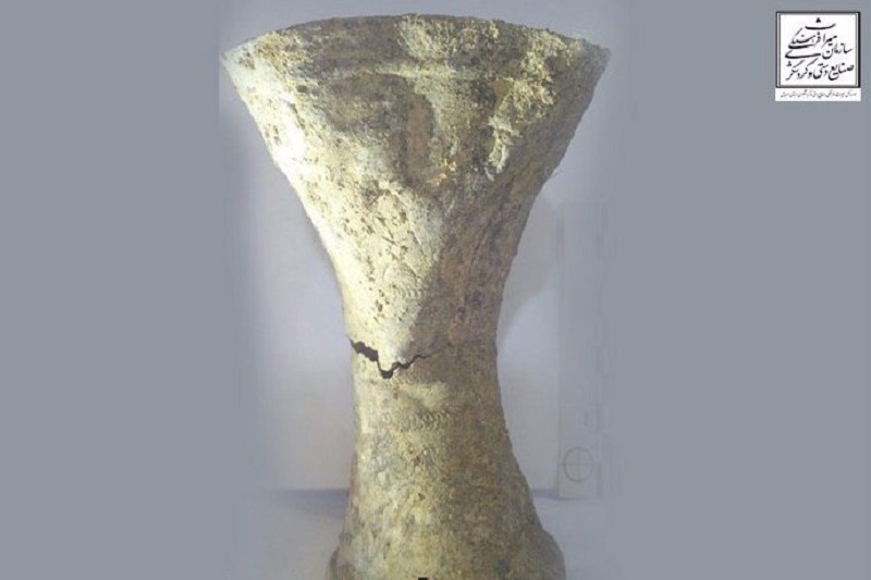 3,000 year-old silver cup unearthed in northwestern Iran