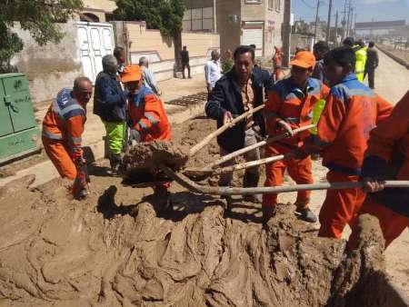 معاون شهردار: بيشتر معابر شيراز از آثار سيلاب پاكسازي شد