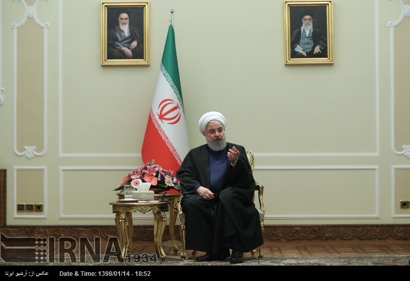 Rohani califica como un crimen sin precedentes el bloqueo de las ayudas humanitarias internacionales Rohani califica como un crimen sin precedentes el bloqueo de las ayudas humanitarias internacionales