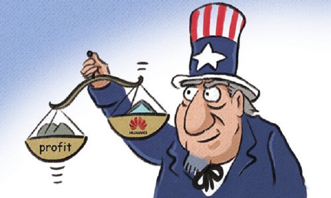 US oppressing Huawei for political interests