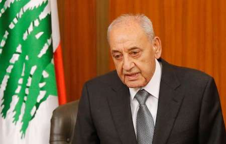 ابراز همدردي رئيس پارلمان لبنان با رئيس جمهوري اسلامي ايران