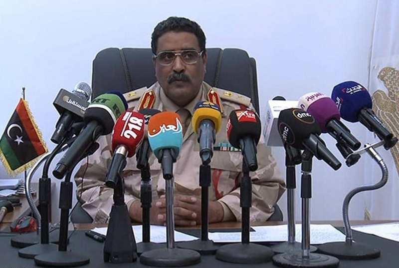 سخنگوي ارتش ليبي: هدف عمليات طرابلس آزادسازي شهر از تروريست ها است سخنگوي ارتش ليبي: هدف عمليات طرابلس آزادسازي شهر از تروريست ها است