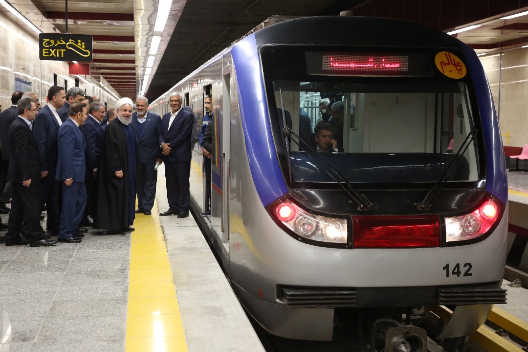 Die neue U-6-Strecke in Teheran eröffnet Die neue U-6-Strecke in Teheran eröffnet