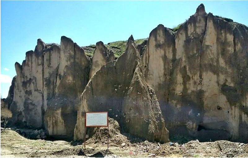 سیلاب دژ باستانی «گوراب» ملایر را تهدید می كند