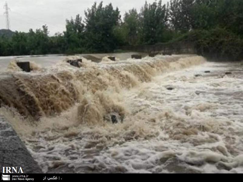 هشت رودخانه در خراسان رضوی سیلابی شد