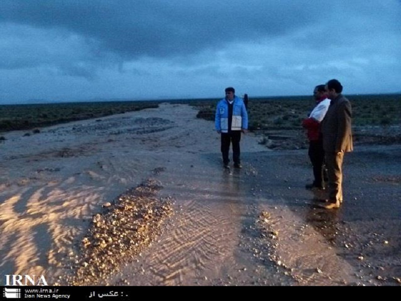 جاده بجستان به مطرآباد و راه 9 روستا در كلات  
مسدود شد