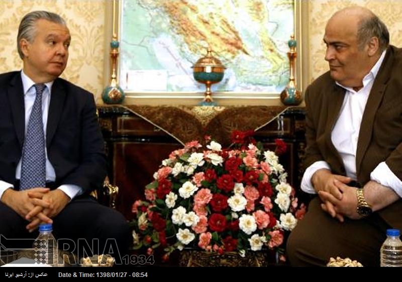Enviado brasileño urge a impulsar las relaciones económicas con Irán Enviado brasileño urge a impulsar las relaciones económicas con Irán
