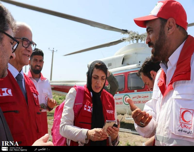 MENA regional director visits Khuzestan flood-hit areas