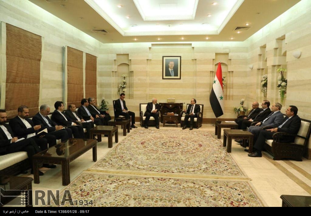 Zarif asegura que todo el mundo está en deuda con Siria Zarif asegura que todo el mundo está en deuda con Siria