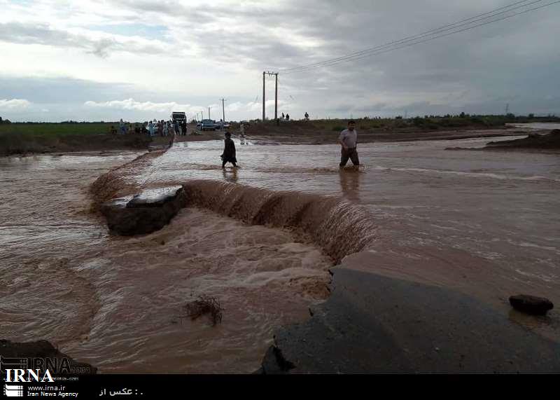 سیل افزون بر سه هزار میلیارد ریال به راه های كرمان خسارت زد