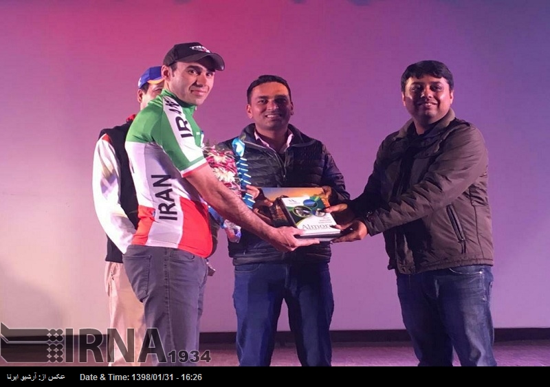Ciclista iraní se corona campeón de la primera fase de la Maratón de Campo a través en La India Ciclista iraní se corona campeón de la primera fase de la Maratón de Campo a través en La India