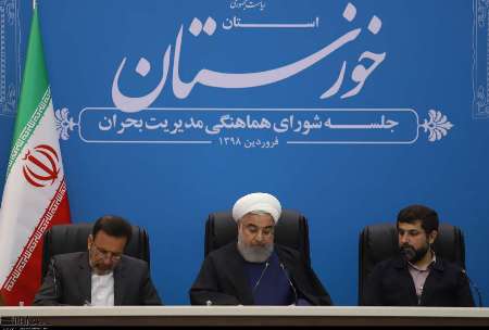 رییس جمهوری:القاء وجود پدیده خشكسالی در ایران از نقشه دشمنان است