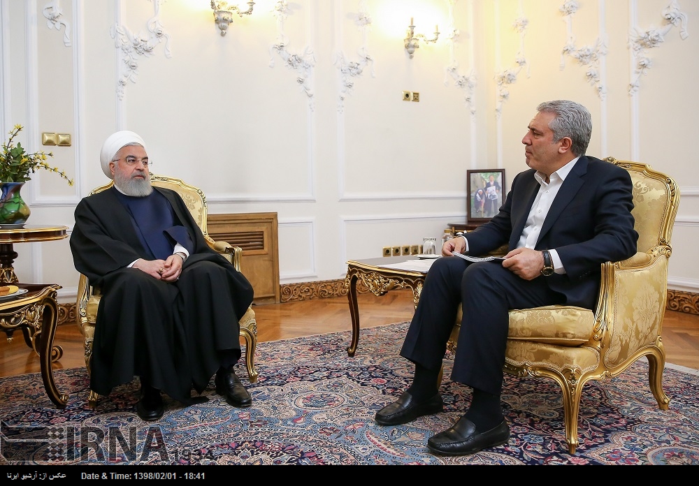 El presidente Rohani insta a desarrollar las infraestructuras turísticas El presidente Rohani insta a desarrollar las infraestructuras turísticas