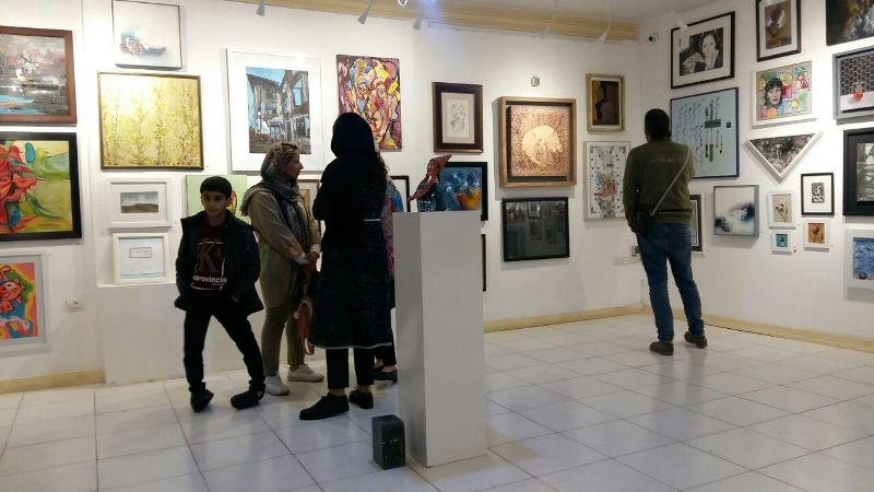 رودي در نگارخانه الهي رشت رودي در نگارخانه الهي رشت