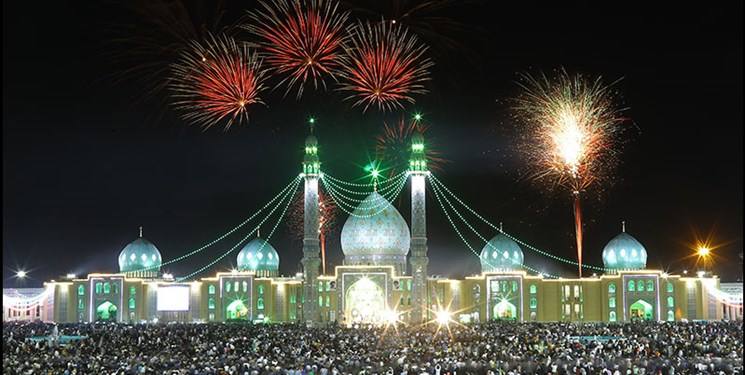 جشن ميلاد امام مهدي ( عج) در شهر ابركوه برگزار شد