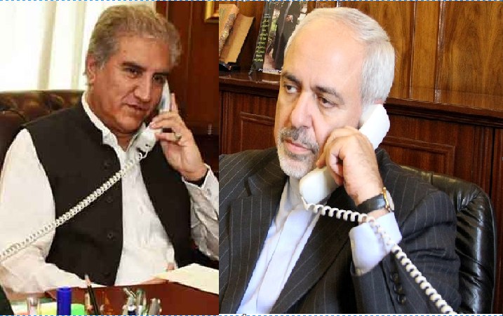 Zarif und Shah Mehmood Qureshi sprechen über bilaterale Beziehungen Zarif und Shah Mehmood Qureshi sprechen über bilaterale Beziehungen