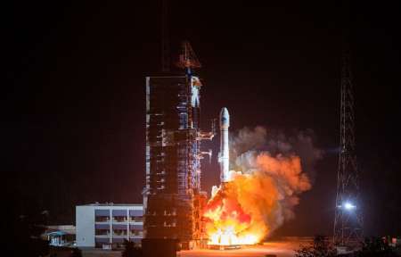 چین یك ماهواره جدید بیدو به فضا پرتاب كرد