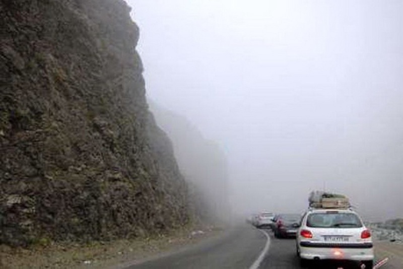 محورهاي استان هاي اردبيل، مازندران و خراسان رضوي مه گرفتگي دارد محورهاي استان هاي اردبيل، مازندران و خراسان رضوي مه گرفتگي دارد
