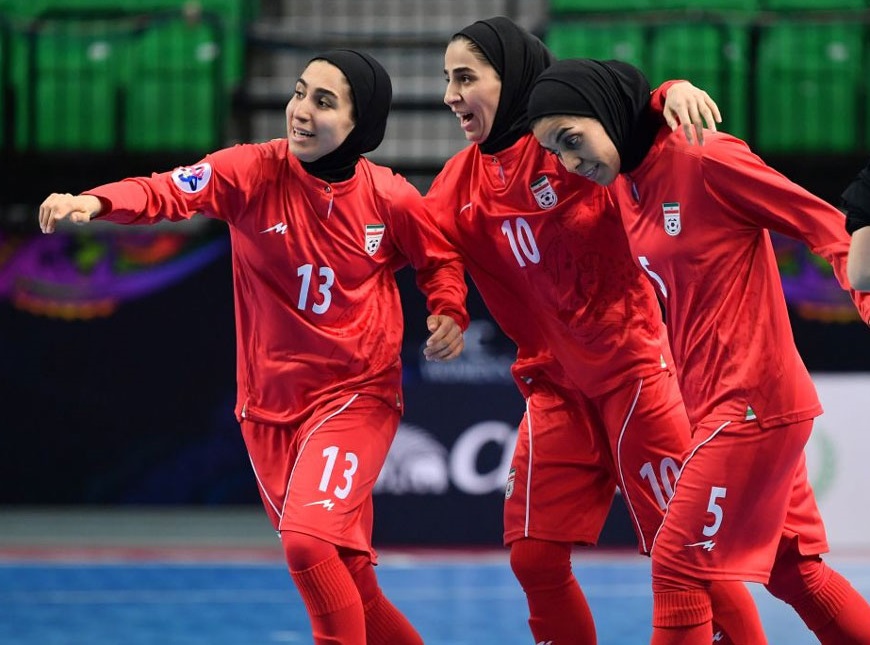 Irans Frauen-Futsalteam wird mit 3 europäischen Teams spielen Irans Frauen-Futsalteam wird mit 3 europäischen Teams spielen