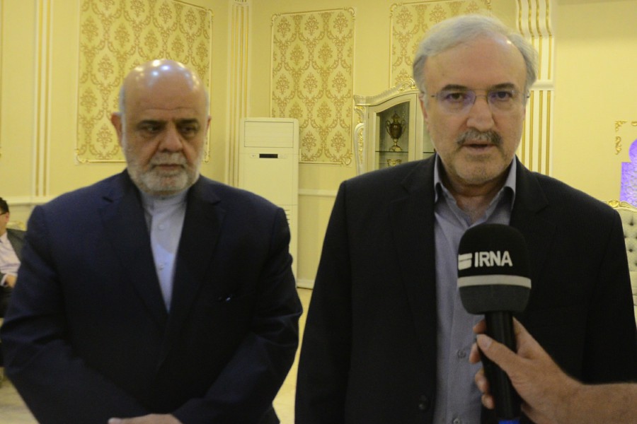 نمكی: زمینه های همكاری بهداشت و درمان با عراق گسترده است نمكی: زمینه های همكاری بهداشت و درمان با عراق گسترده است