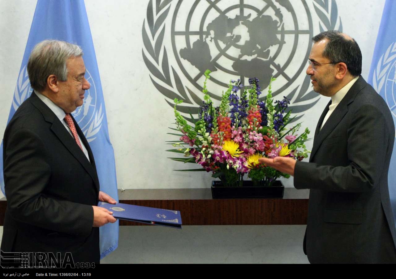 Iranian Envoy Presents Credentials To UN Secretary General - IRNA English