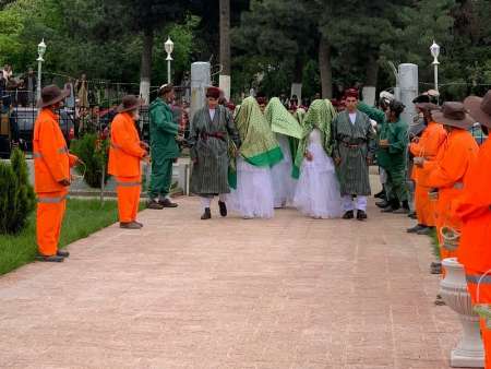 عروسی دسته جمعی در حاشیه جشن نیمه شعبان افغانستان