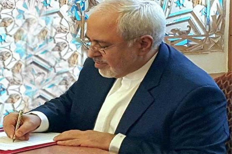پیام ظریف به وزیر خارجه اردن پیام ظریف به وزیر خارجه اردن