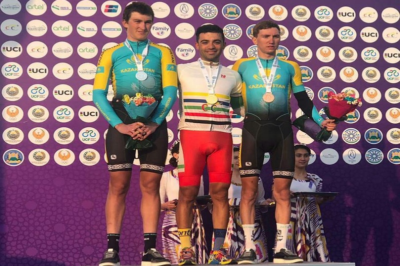 Asiatische Wettbewerben: Iranischer Radfahrer schnappt sich Gold Asiatische Wettbewerben: Iranischer Radfahrer schnappt sich Gold