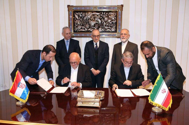 Iran, Croatia Olympic committees sign cooperation pact