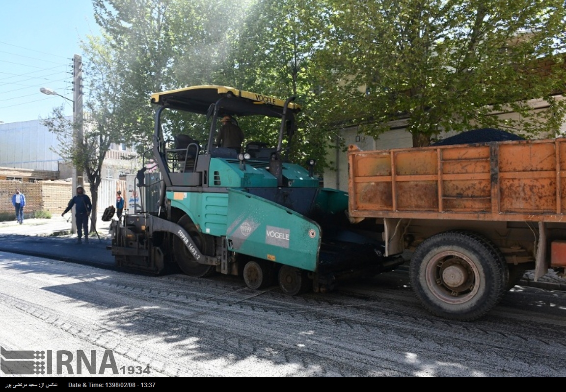 بارقه‌هایی از امید با آغاز نهضت آسفالت در اهواز