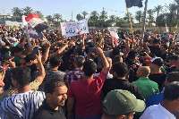 اعتراض به توهین وزیر بحرینی علیه شخصیت عراقی در بغداد