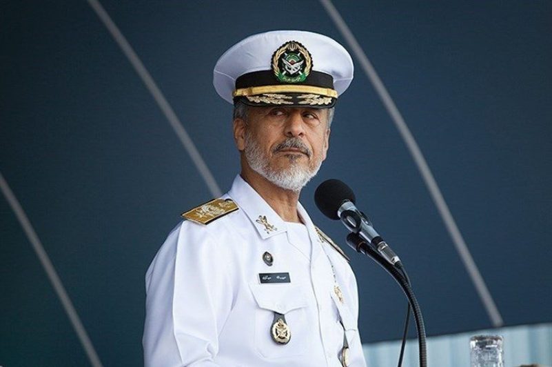 الادميرال سياري: سنقف بوجه اي تهديد من قبل الاعداء الادميرال سياري: سنقف بوجه اي تهديد من قبل الاعداء