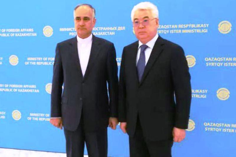 وزیر خارجه قزاقستان بر گسترش روابط با ایران تاكید كرد