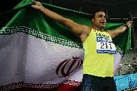 Iranian thrower Haddadi earns 2020 Olympic quota