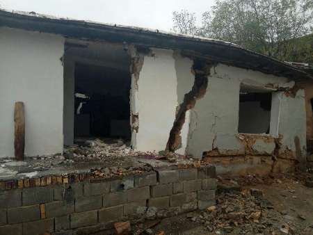 رانش زمين 29 روستاي گلستان را دچار خسارت كرد