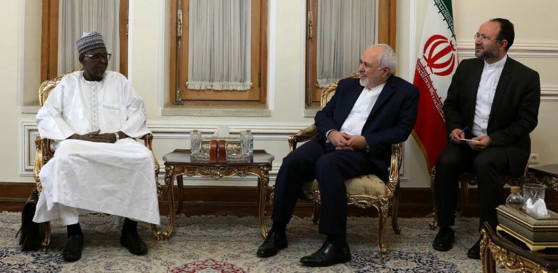 Iran/Niger: Zarif insiste sur le développement des relations Iran/Niger: Zarif insiste sur le développement des relations
