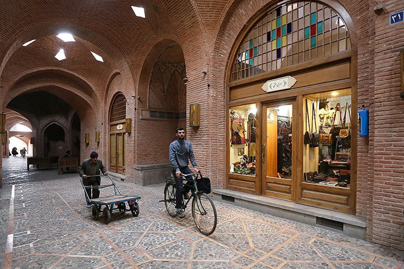 Sa'd al-Saltaneh-Kunsthandwerksmarkt in Stadt Ghazvin wird als UNESCO-Weltkulturerbe registiert Sa'd al-Saltaneh-Kunsthandwerksmarkt in Stadt Ghazvin wird als UNESCO-Weltkulturerbe registiert
