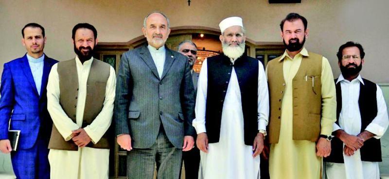 Iran envoy meets head of major Pakistani religious party Iran envoy meets head of major Pakistani religious party