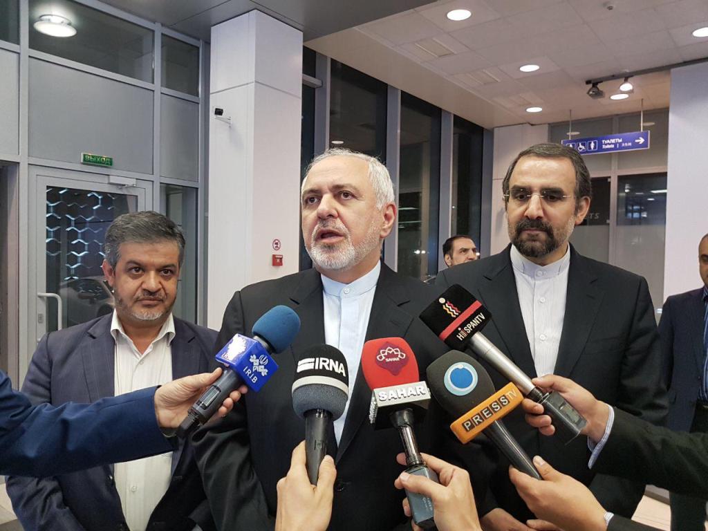 ظریف: ایران لن تخرج من الاتفاق النووی ظریف: ایران لن تخرج من الاتفاق النووی