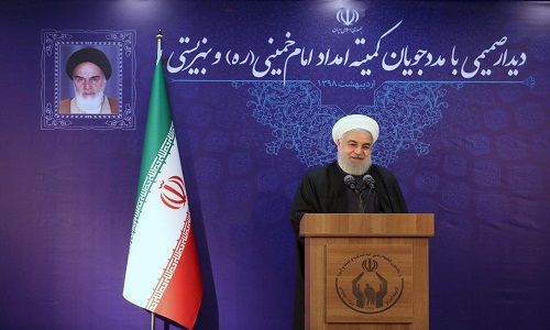 Rouhani promises help for those under charity organizations Rouhani promises help for those under charity organizations