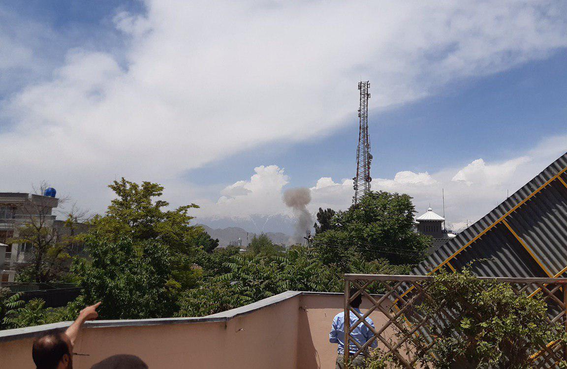 Blast rocks Kabul diplomatic compound Blast rocks Kabul diplomatic compound