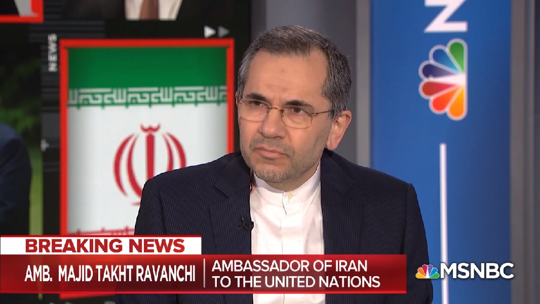 Trump ignore que l'Iran ne cherche pas l'arme nucléaire (Takht Ravanchi) Trump ignore que l'Iran ne cherche pas l'arme nucléaire (Takht Ravanchi)