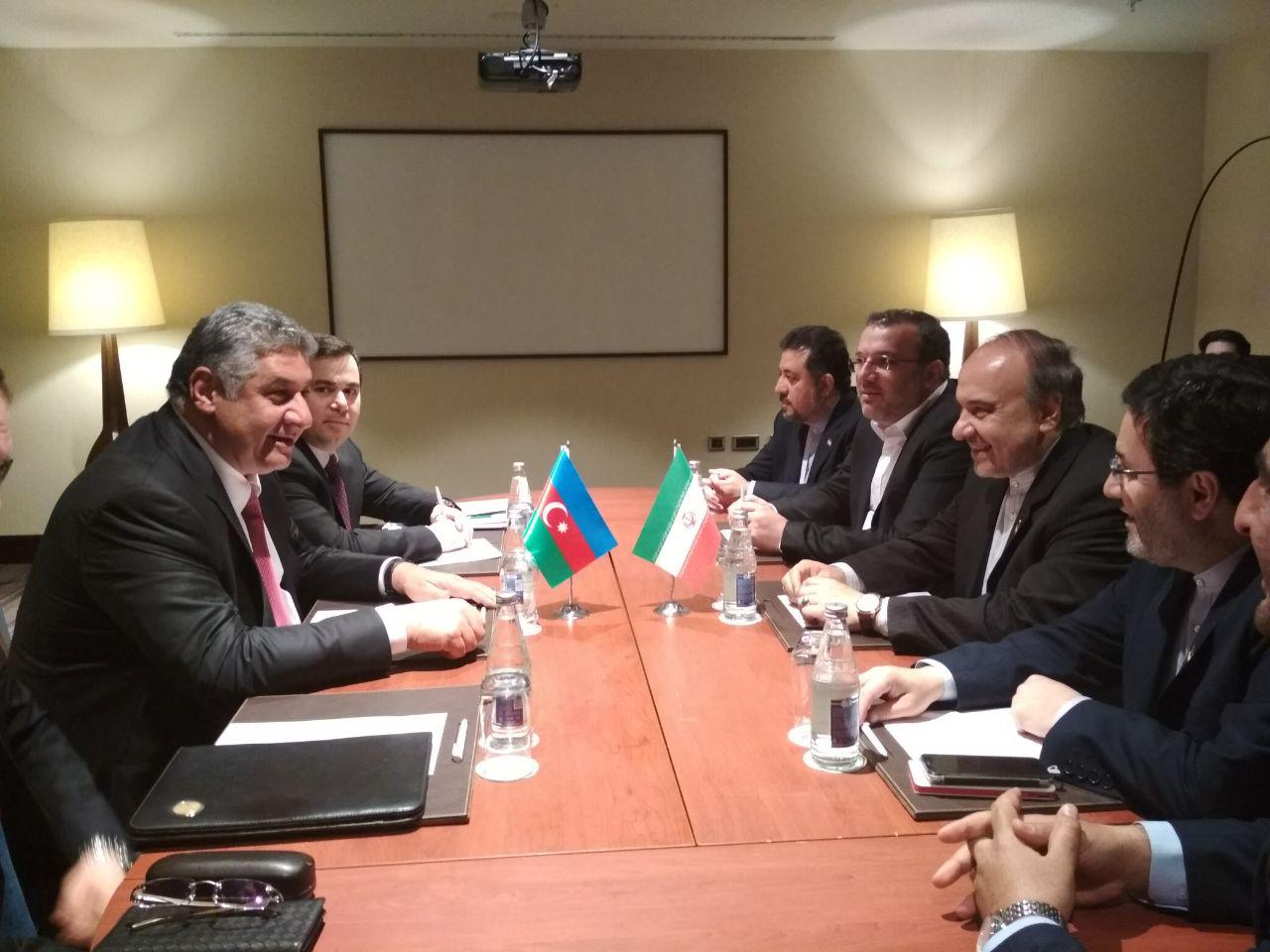 Azeri min on a visit to Tehran to discus sports cooperation Azeri min on a visit to Tehran to discus sports cooperation