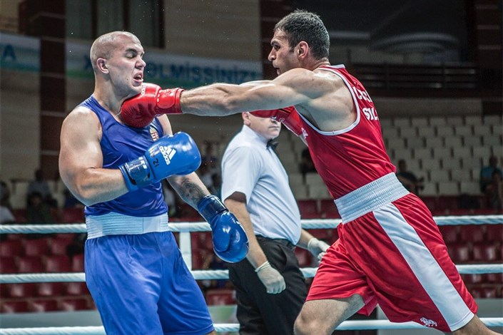 Le boxeur iranien brille en Ligue américaine de Boxe Professionnelle Le boxeur iranien brille en Ligue américaine de Boxe Professionnelle