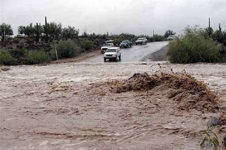 سیل راه های روستایی بجنورد را بست