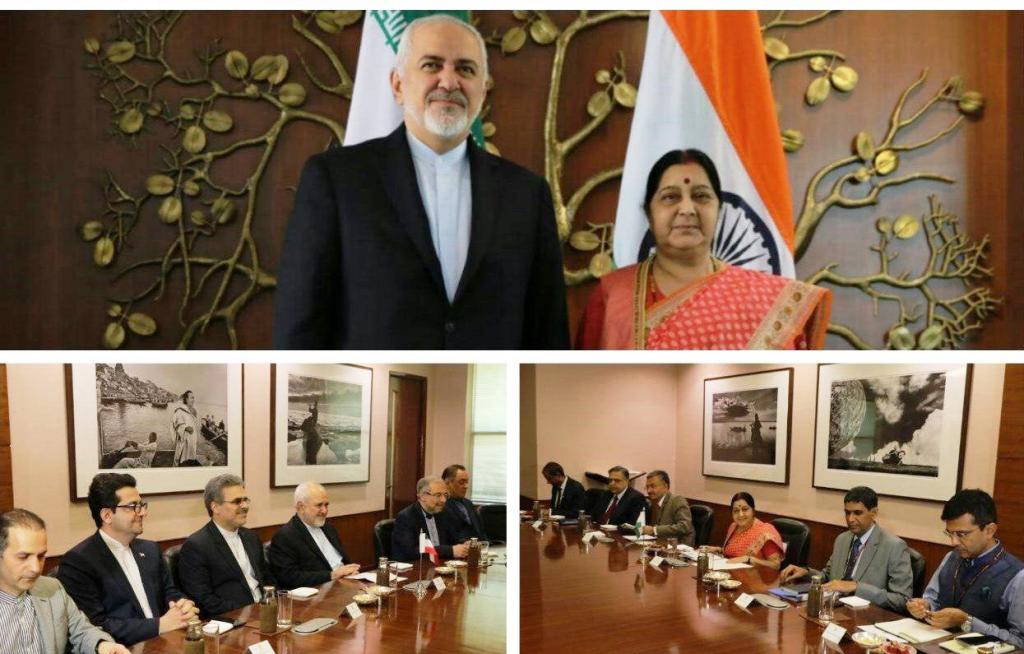 Zarif's trip to India, strategy for active diplomacy Zarif's trip to India, strategy for active diplomacy